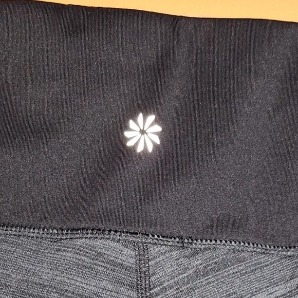 Athleta Fleece Lined Zip Pockets Ski Leggings Size XS - Picture 6 of 8